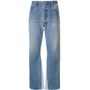 Re/Done Levi’s High Rise Flare Leandra Jeans Lighter Medium Wash Size 25